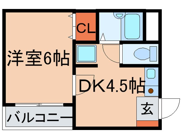 ラ・エソ－ルの物件間取画像